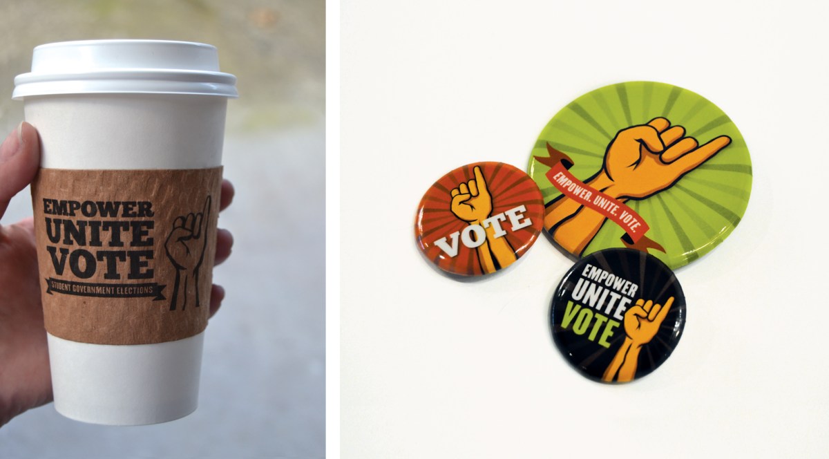 Coffee Cup & Buttons